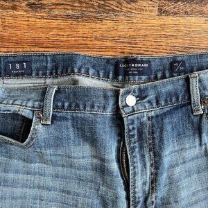 Men's Lucky 181 relaxed denim jeans- $25/was $100 retail 40 x 32